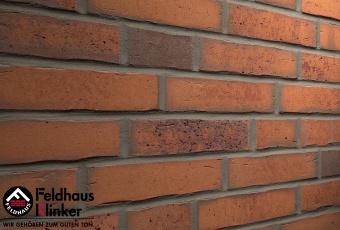 Клинкерная плитка Feldhaus Klinker Vascu terracotta locata R767DF14 (Германия) Коричневый цвет