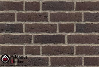 Клинкерная плитка Feldhaus Klinker Sintra geo R697NF14 (Германия) Коричневый цвет