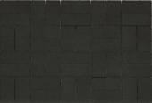 Тротуарная плита Каменный Век Кирпичик 200х100х40, Standart, цвет: Черный