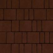 Тротуарная плита Каменный Век Старый Город, Standart, цвет: Темно - коричневый