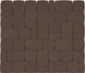 Тротуарная плита Каменный Век Классико Модерн, Standart, цвет: Темно - коричневый