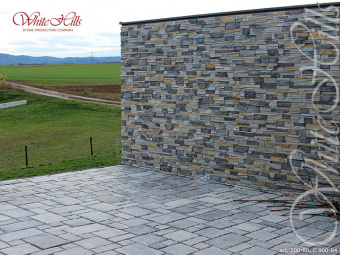 Тротуарная плитка White Hills Тиволи С900-84 (Россия) Серый цвет
