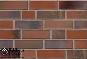 Клинкерная плитка Feldhaus Klinker Salina carmesi colori R580NF14 (Германия) Оранжевый Фиолетовый цвет