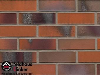 Клинкерная плитка Feldhaus Klinker Сarbona terreno bluastro R562NF14 (Германия) Оранжевый цвет