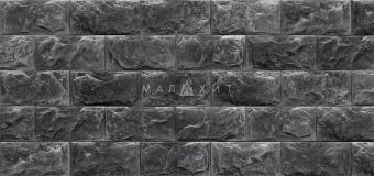 Декоративный камень Малахит Доломит 720 (Россия) Черный цвет