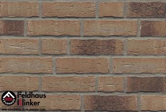 Клинкерная плитка Feldhaus Klinker Sintra geo R679NF14 (Германия) Коричневый цвет