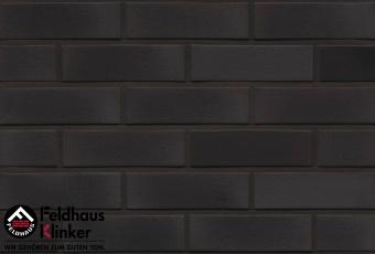 Клинкерная плитка Feldhaus Klinker Geo ferrum liso R509NF14 (Германия) Черный цвет
