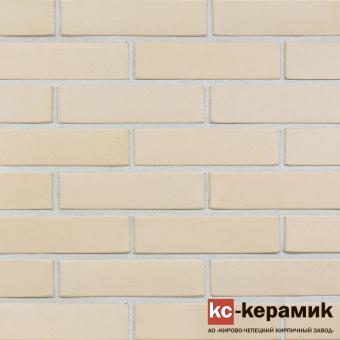 Керамический кирпич КС-Керамик КР-л-по 1НФ 300/100 R60 Камелот Гляссе () Серый цвет