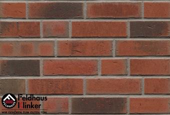 Клинкерная плитка Feldhaus Klinker Vascu ardor carbo R752NF14 (Германия) Красный цвет