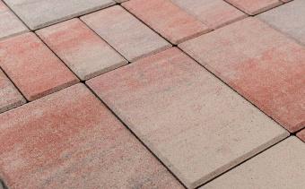 Плитка тротуарная BRAER Мозаика Color Mix Фламинго, толщина 60 мм () Розовый цвет