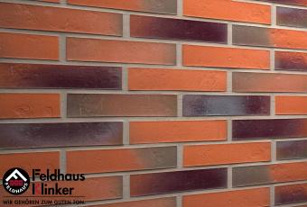 Клинкерная плитка Feldhaus Klinker Accudo terreno bluastro R715DF14 (Германия) Оранжевый цвет