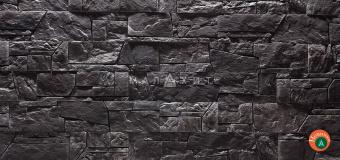 Декоративный камень Малахит Грот 720 (Россия) Черный цвет