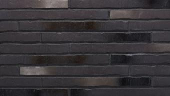 Клинкерная плитка Stroeher Rigel 50 453 Silber-schwarz (Германия) Черный цвет