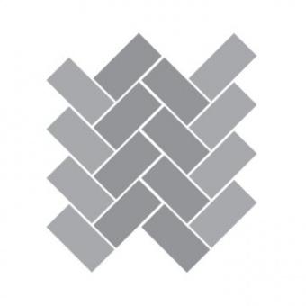 Тротуарная плита SteinRus Прямоугольник Лайн 100х200х60, цвет: Серый, гладкая (Россия)  цвет