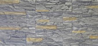 Декоративный камень Малахит Турин 05-47 (Россия) Серый цвет