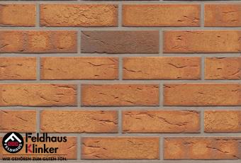 Клинкерная плитка Feldhaus Klinker Nolani R268NF14 (Германия) Оранжевый цвет