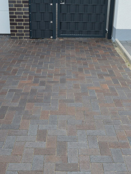 Тротуарная клинкерная брусчатка Vandersanden Genova коричневая, 200*100*52 мм (Нидерланды) Коричневый цвет