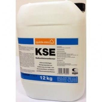 Средство Quick-mix KSE для удаления известкового и цементногоналета на бетонных поверхностях и кирпичной кладке, 12 кг (Россия) Бесцветный цвет