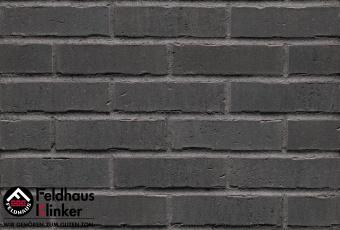 Клинкерная плитка Feldhaus Klinker Vascu vulcano petino R736NF14 (Германия) Черный цвет
