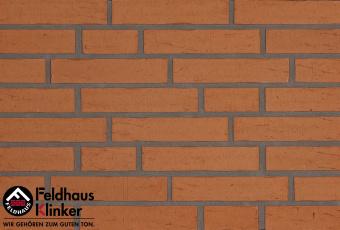 Клинкерная плитка Feldhaus Klinker Vascu terracotta oxana R731DF14 (Германия) Оранжевый цвет