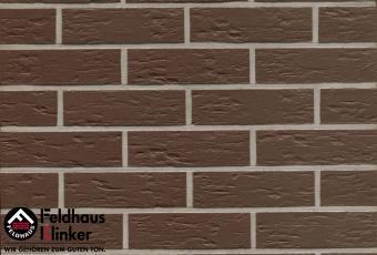 Клинкерная плитка Feldhaus Klinker Geo senso R540NF14 (Германия) Коричневый цвет