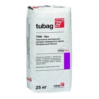 Трассовый раствор шлам для повышения адгезии при укладке клинкерной брусчатки, Quick-mix TNH-flex, 25 кг. (Россия) Белый цвет
