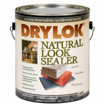 Акриловая защитно-декоративная пропитка Drylok с добавлением силикона Natural Look Sealer (Россия) Бесцветный цвет