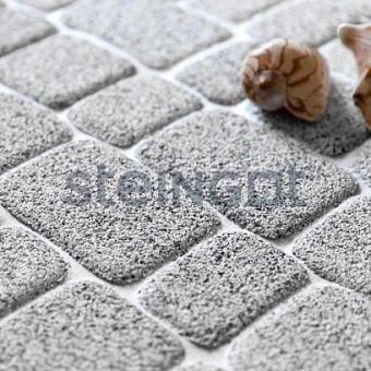Тротуарная плитка Steingot Классика, Bianco Nero (Россия)  цвет
