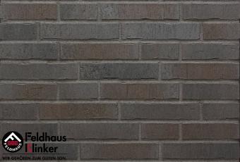 Клинкерная плитка Feldhaus Klinker Perla liso R737DF14 (Германия) Черный цвет