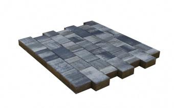 Плитка тротуарная BRAER Старый город Ландхаус Color Mix Вечер, толщина 60 мм () Серый цвет