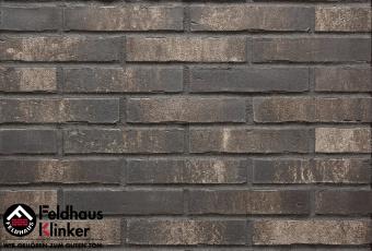 Клинкерная плитка Feldhaus Klinker Vascu vulcano blanca R739DF14 (Германия) Черный цвет