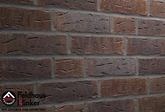 Клинкерная плитка Feldhaus Klinker Sintra geo nelino R669NF14 (Германия) Коричневый цвет