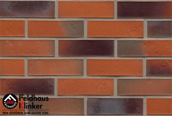 Клинкерная плитка Feldhaus Klinker Accudo terreno bluastro R715NF14 (Германия) Оранжевый цвет