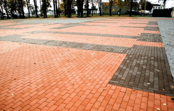 Тротуарная клинкерная брусчатка Penter Baltic Klinker Pavers Classic, 200*100*45 мм (Эстония) Красный цвет