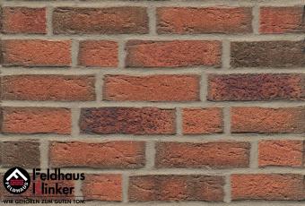 Клинкерная плитка Feldhaus Klinker Sintra terracotta linguro R687NF14 (Германия) Коричневый цвет