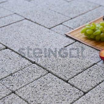 Тротуарная плитка Steingot Бавария Bianco Nero (Россия)  цвет