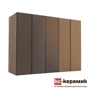 Керамический кирпич КС-Керамик КР-л-по 1НФ/300/75 Рочестер () Серый цвет