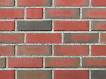 Клинкерная плитка Roben Westerwald bunt, glatt, NF9, 240x9x71 мм (Германия) Серый Красный цвет