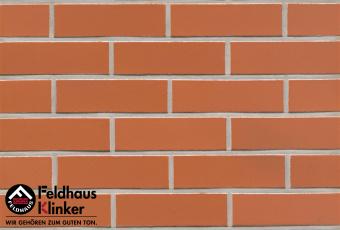 Клинкерная плитка Feldhaus Klinker Terreno liso R480NF14 (Германия) Красный цвет