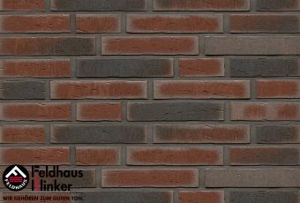 Клинкерная плитка Feldhaus Klinker Vascu cerasi venito R770DF14 (Германия) Коричневый Серый цвет