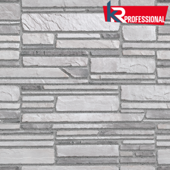 Искусственный камень KR-Professional Горное шале 53010 (Россия) Серый цвет