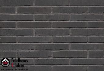 Клинкерная плитка Feldhaus Klinker Vascu vulcano petino R736XLDF14 (Германия) Черный цвет