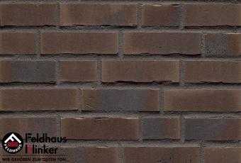 Клинкерная плитка Feldhaus Klinker Vascu geo venito R745NF14 (Германия) Коричневый цвет